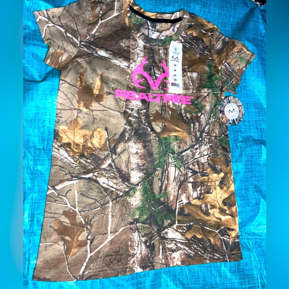 Ladies RealTree Camo Tees